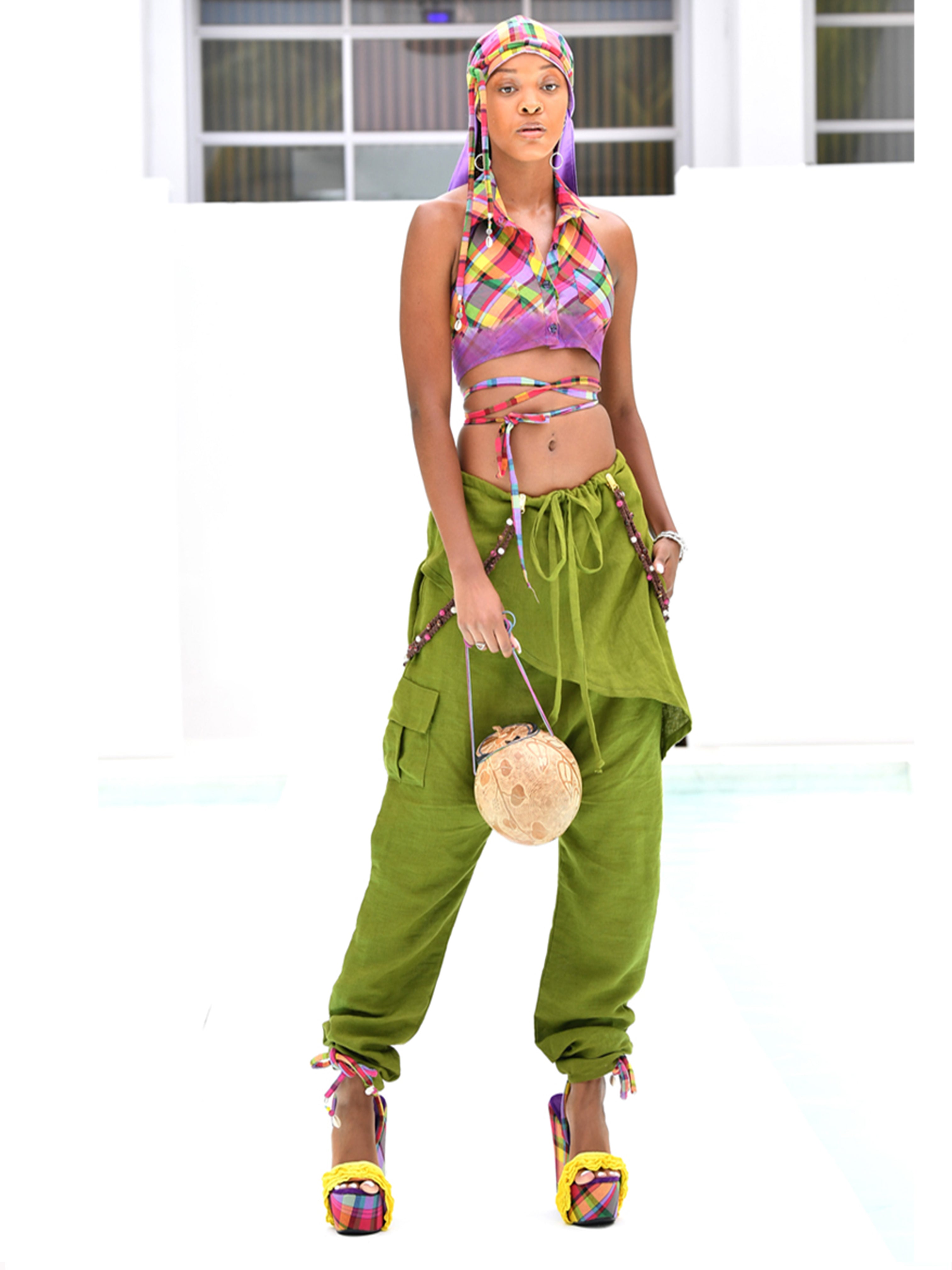 Serene Legionnaire Linen Harem Pant