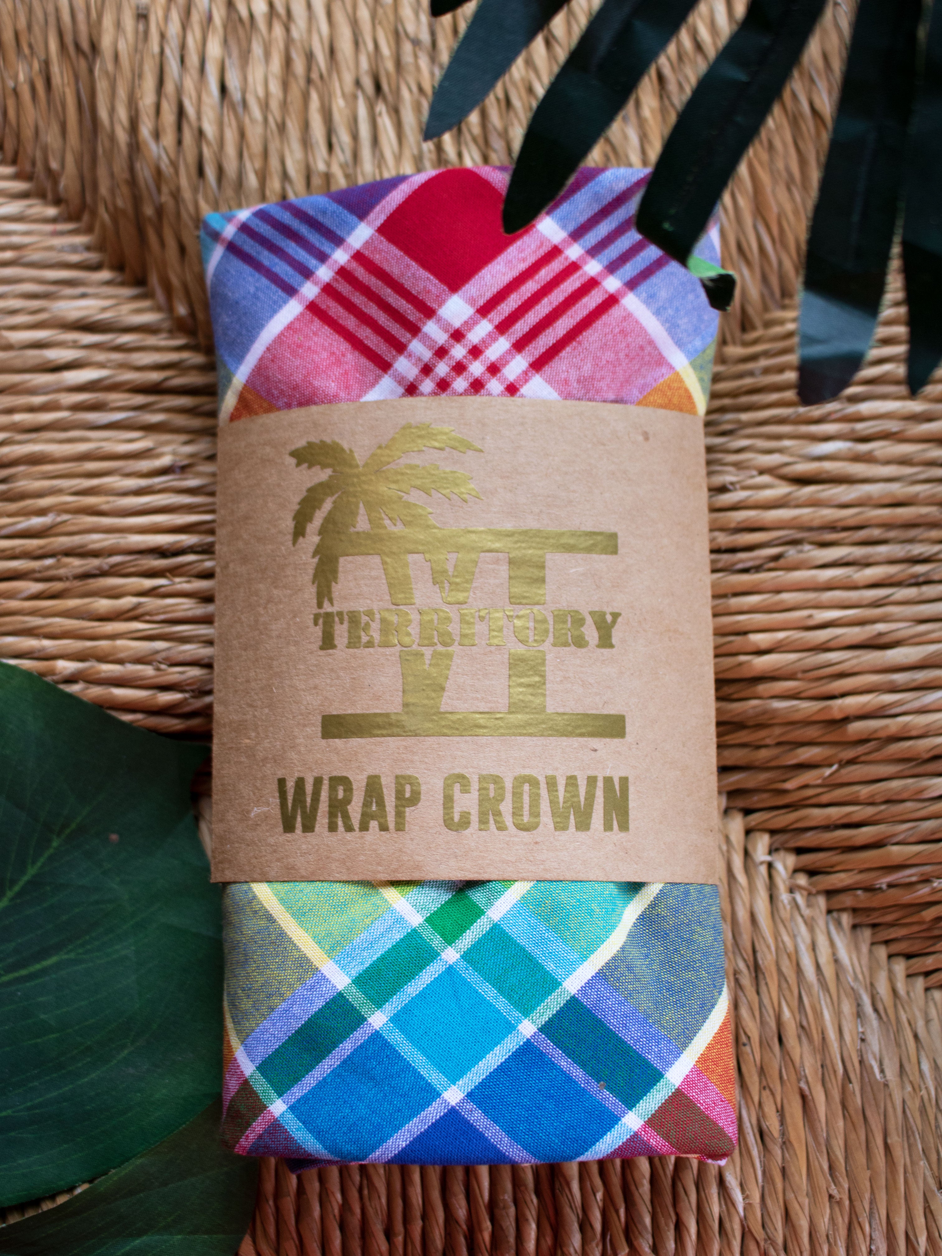 Madras Wrap Crown (VI-Multi)