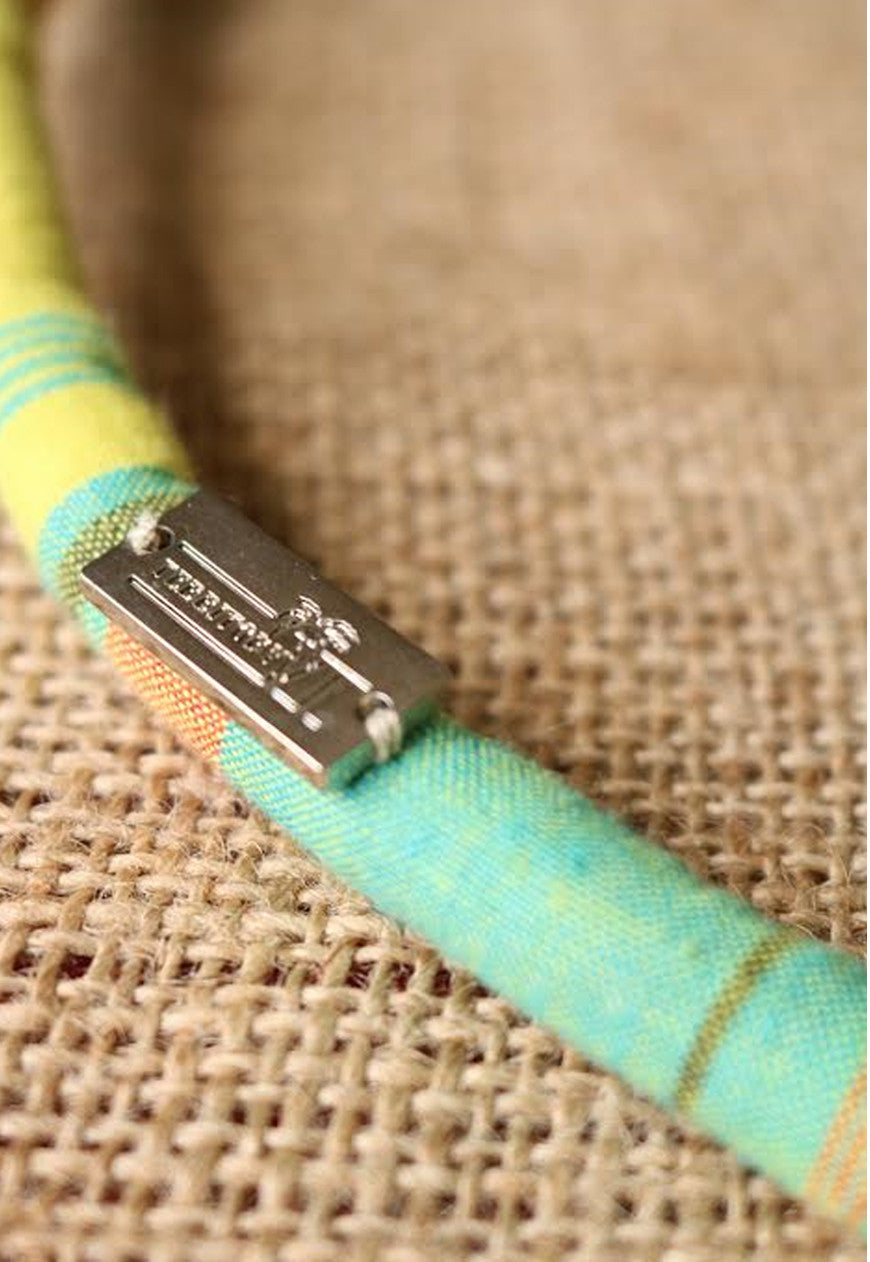 MADRAS NECKLACE (YELLOW MULTI )