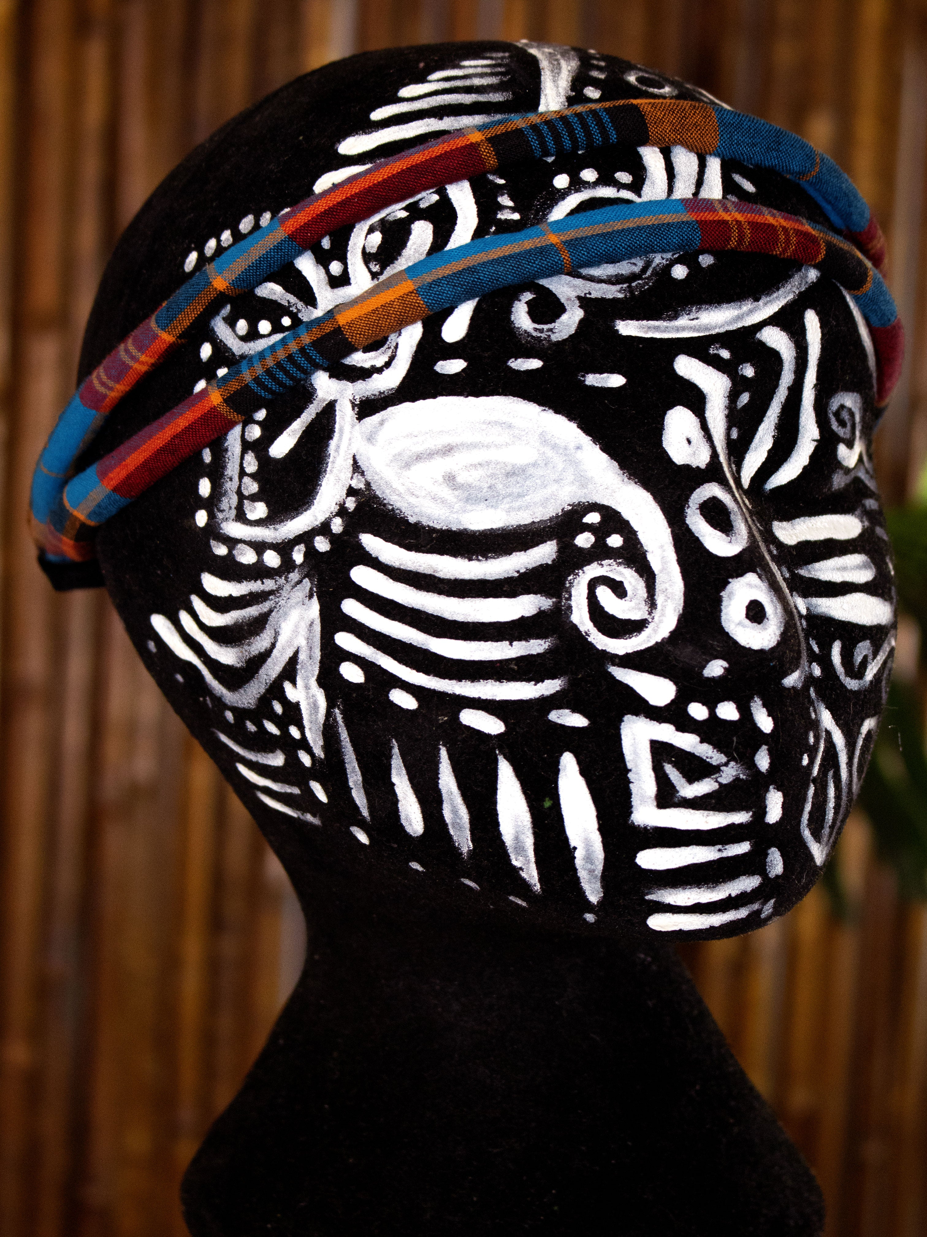 Madras Two Strand Headband