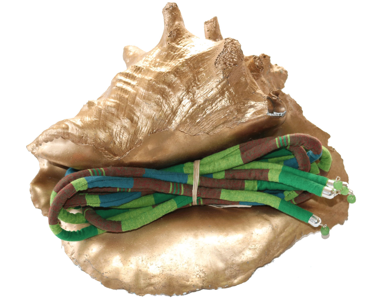 Madras Interchangeable Lace (Green -Multi)