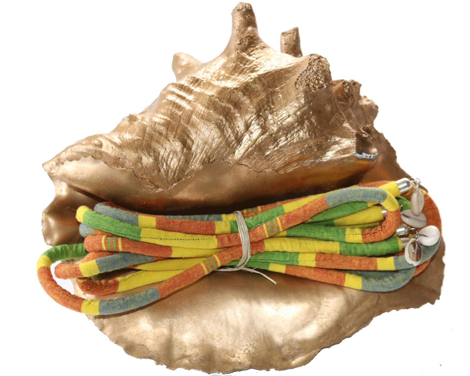 MADRAS INTERCHANGEABLE LACE (YELLOW- MULTI)