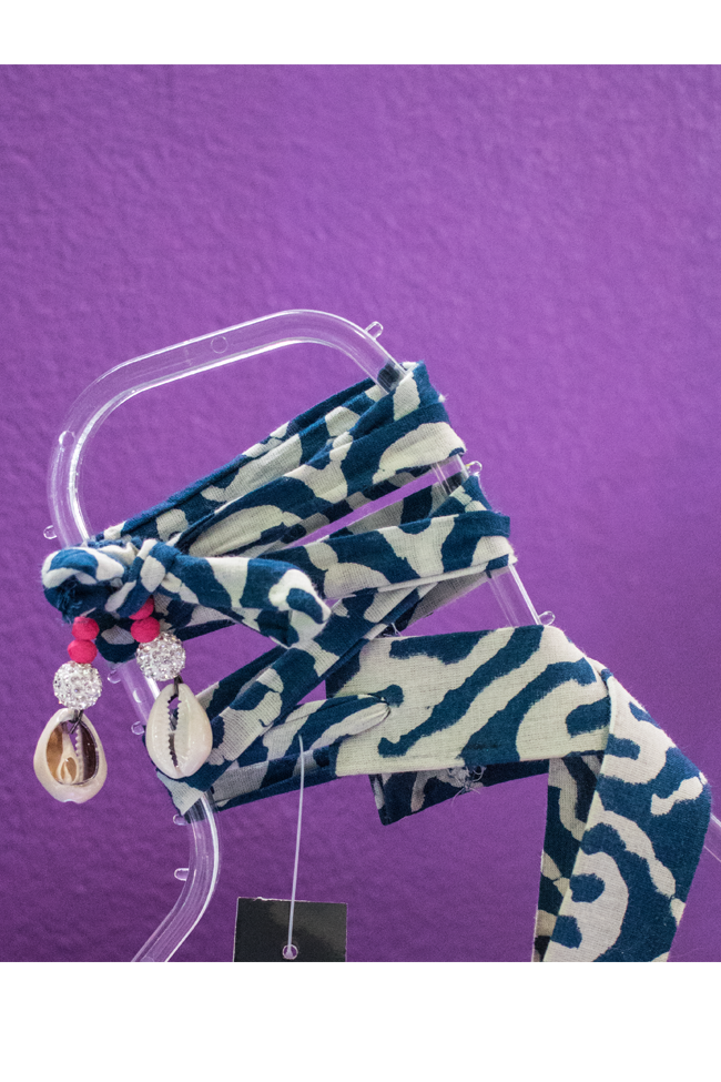 Heart Waves Batik Sandal