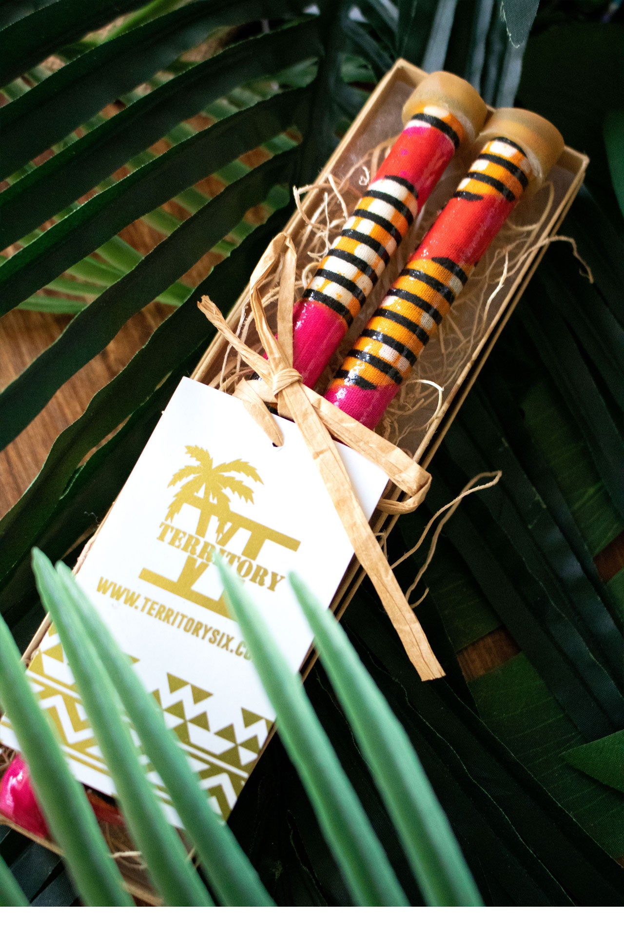 TENOR STEEL PAN/DRUM STICKS (TROPIC SPIRAL)