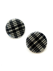 MADRAS POST STUD EARRING