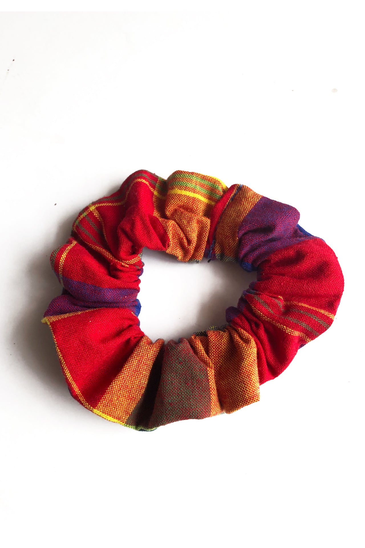 Thee Madras Scrunchie (Red-Multi)